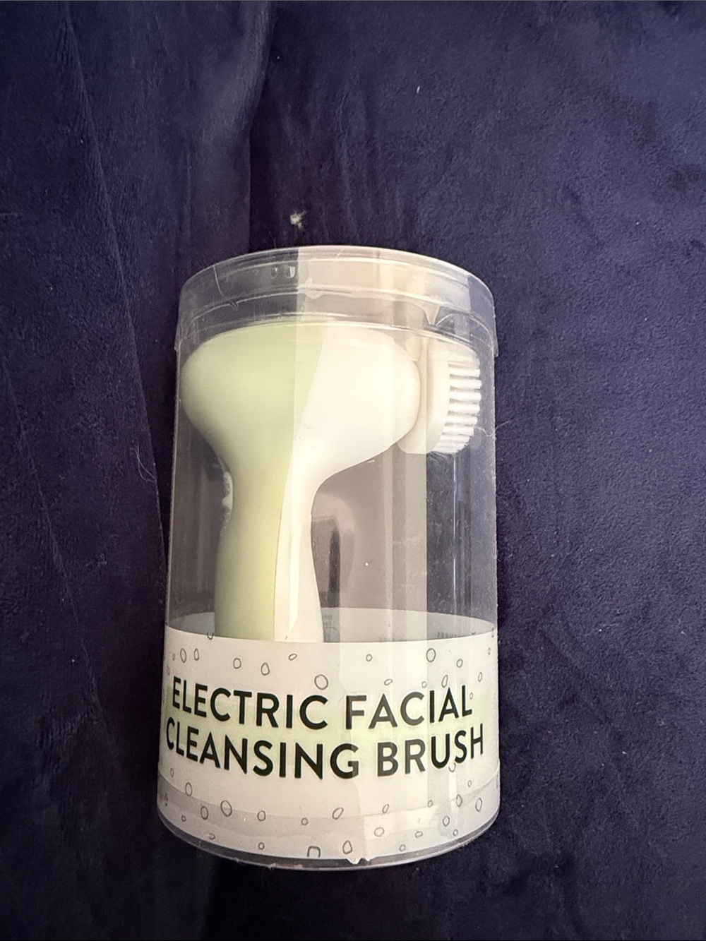 Electric Facial Cleansing Brush - Light Green